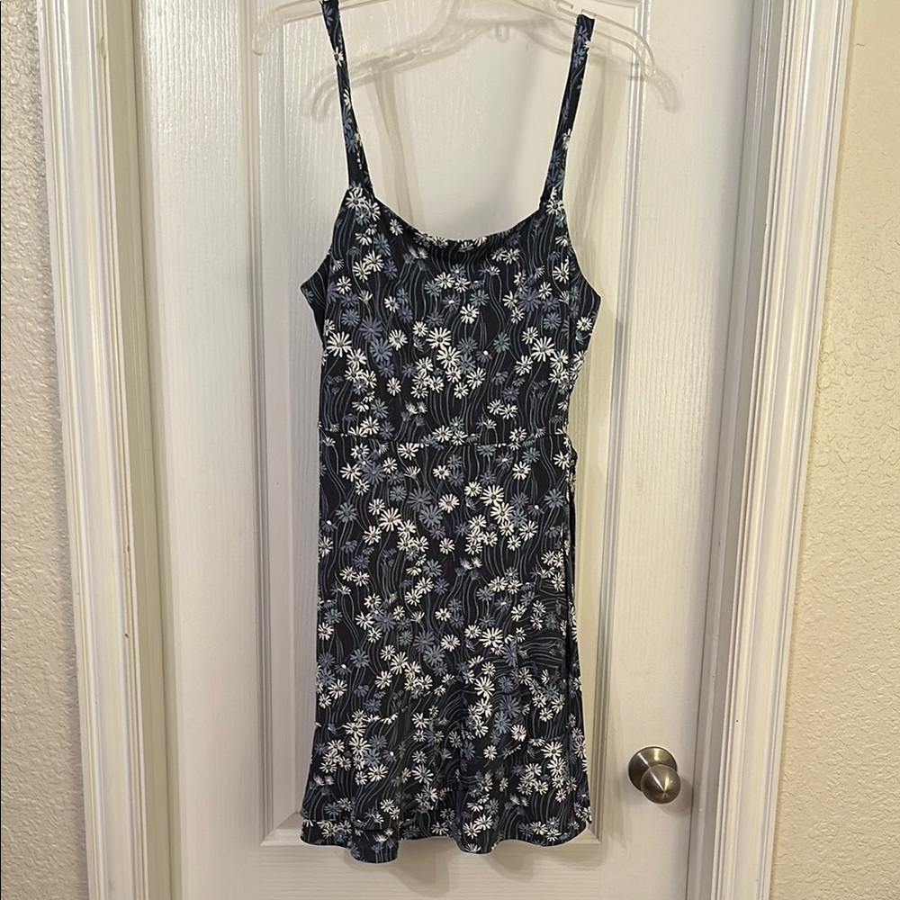 Floral Spaghetti Strap mini Dress